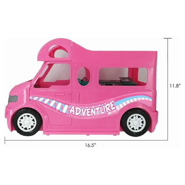 Casa Rodante de muñecas con accesorios de camping - imagen adicional