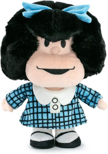 Mafalda Peluche Producto Oficial Quino Display Azul