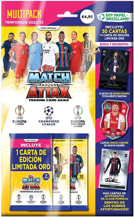 Topps Match Attax 2022/23 MultiPack 30 Cartas