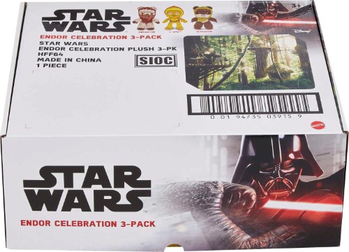 Star Wars peluches Ender Celebration 3-pack - vista alternativa