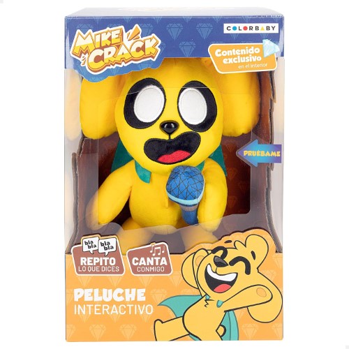 Mike Crack peluche interactivo