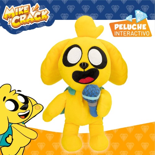 Mike Crack peluche interactivo - vista alternativa