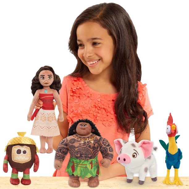 Moana Set peluches de los personajes - vista alternativa