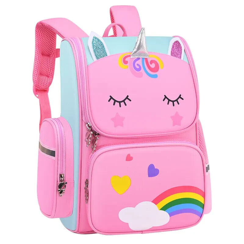 Morral escolar unicornio arcoíris
