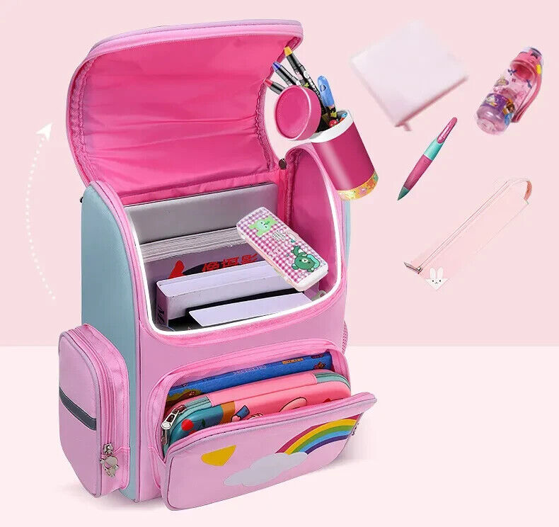 Morral escolar unicornio arcoíris - vista alternativa