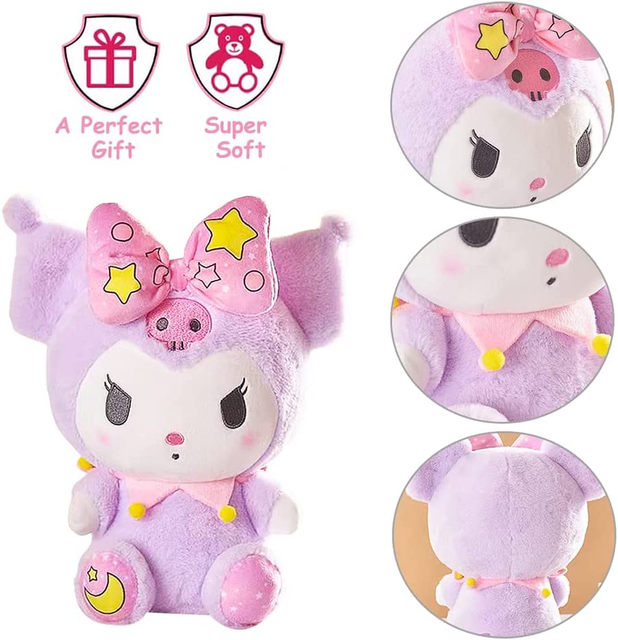My Melody y Kuromi peluche Kuromi 27 cm - imagen adicional