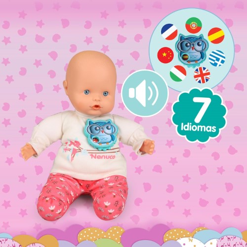 Nenuco muñeca interactiva 7 idiomas - vista alternativa