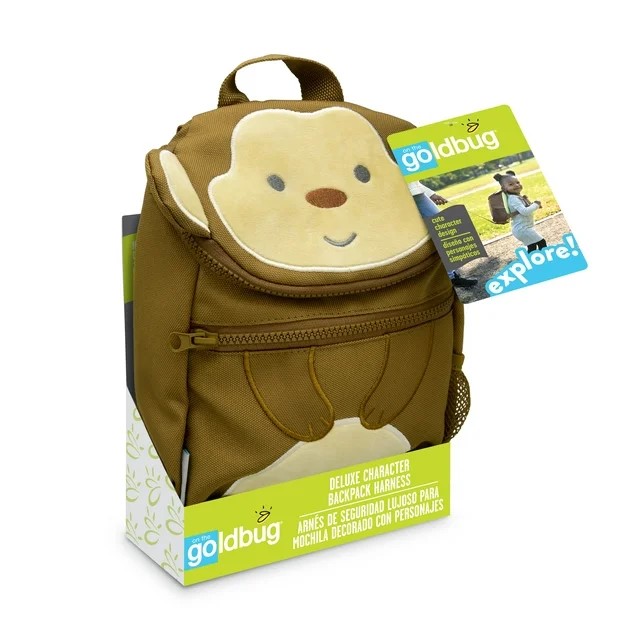 Morral de seguridad arnés correa para niños - Mono - vista alternativa