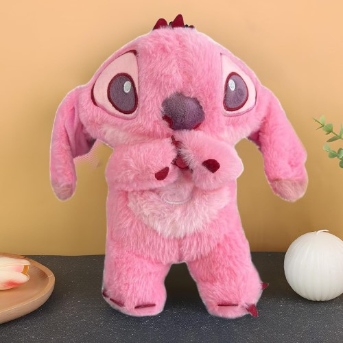 Peluche de Angel Stitch rosa que respira - vista alternativa