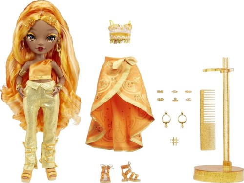 Rainbow High muñeca Meena Fleur [Oro azafrán] - vista alternativa