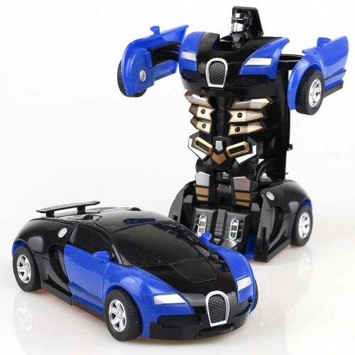 Robot Transformer Carro Bugatti Genérico