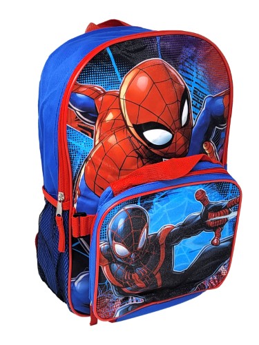 Spider-Man Miles Morales morral con lonchera