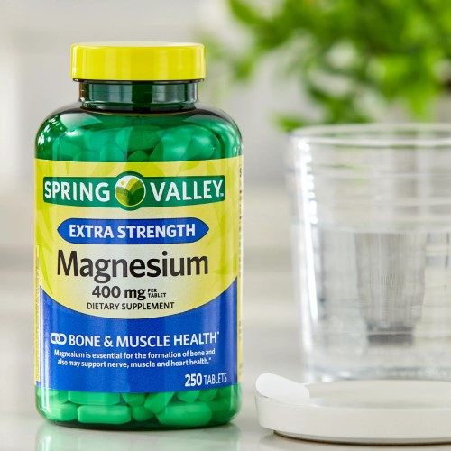 Spring Valley Magnesio 400mg frasco 250 Tabletas - imagen adicional