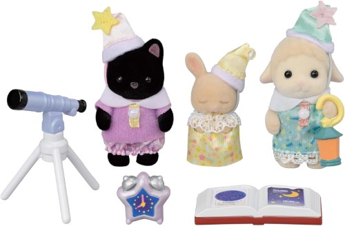 Sylvanian Families Nursery Friend Sleepover Party Trio