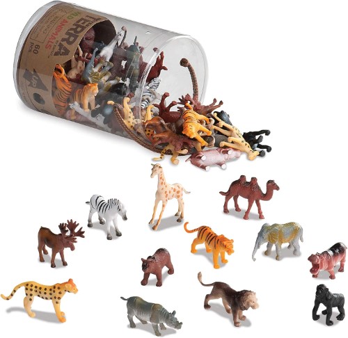 Terra by Battar Tarro con 60 figuras de animales salvajes