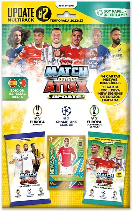 Topps Match Attax Update Multipack #2
