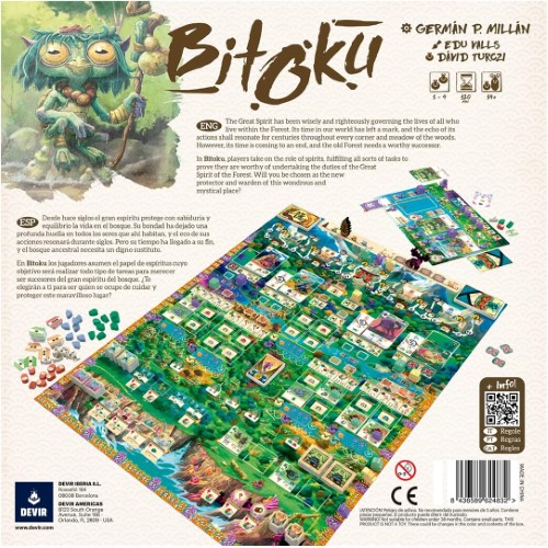 Juego Bitoku Germán P. Millán DEVIR - imagen adicional