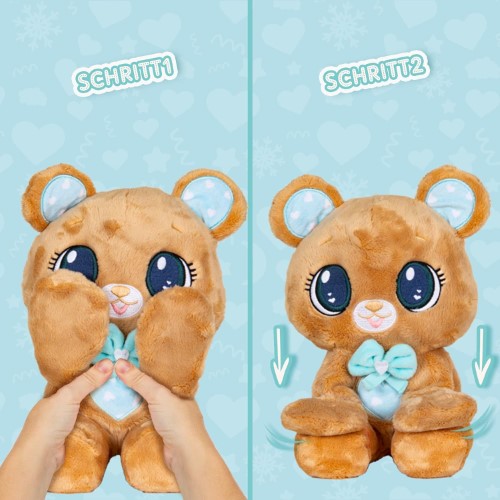 Peekapets oso de peluche para bebés - Café - vista alternativa