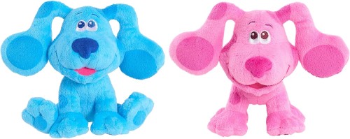 Las Pistas de Blue peluches de Blue y Magenta