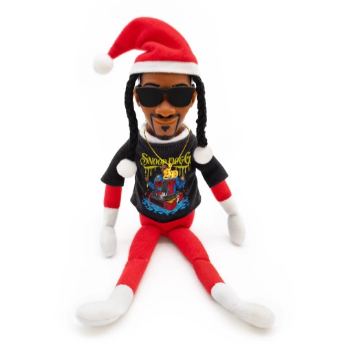 Peluche navideño de Snoop Dogg Papá Noel