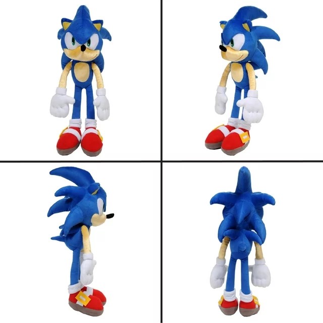 Sonic The Hedgehog almohada en forma de peluche - vista alternativa