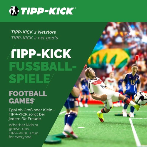 TIPP-KICK Portería y figuras jugar fútbol de mesa - vista alternativa