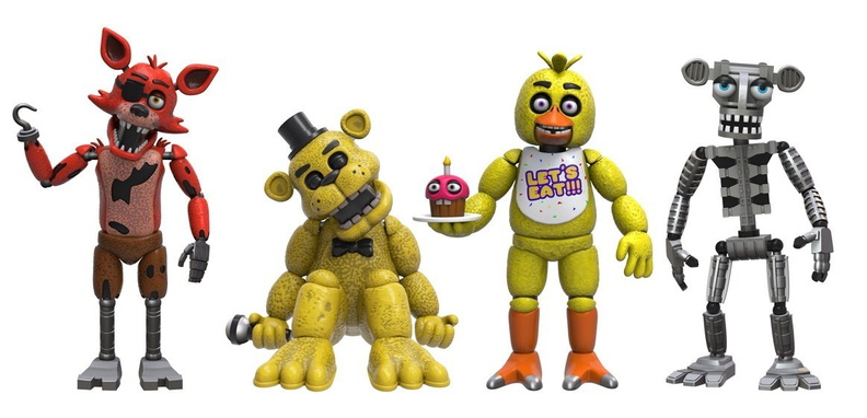 Five Nights Freddys set coleccionable 1