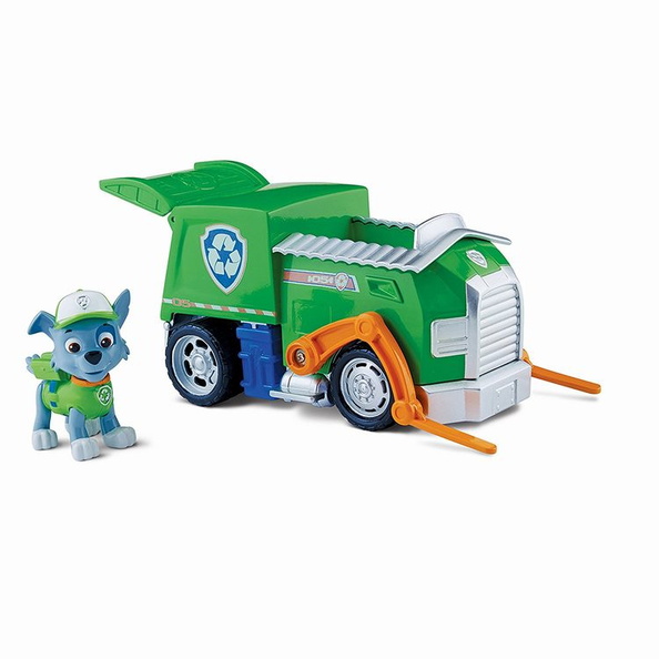 Paw Patrol camión reciclaje Rocky