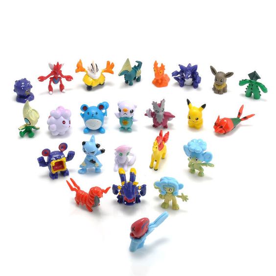 Pokemon 24 figuras 3cm