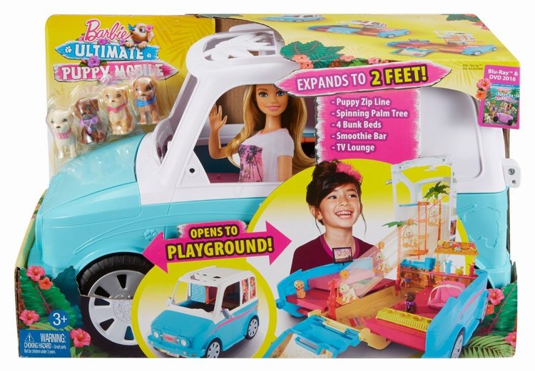 Barbie coche parque perritos DLY33 - vista alternativa