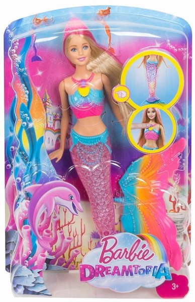 Barbie sirena luces arcoíris DHC40 - vista alternativa