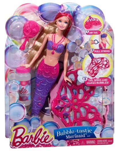 Barbie sirena burbujas mágicas CFF49 - vista alternativa