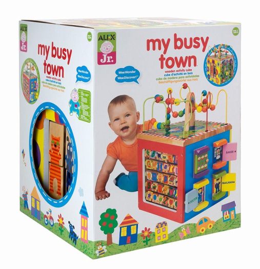 Alex Jr cubo madera actividades - imagen adicional