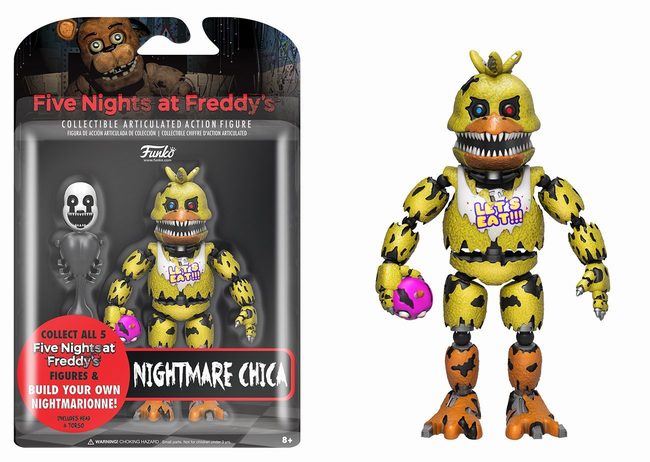 Five Nights Freddys Nightmare Chica - vista alternativa