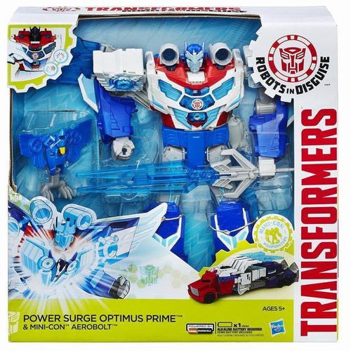 Transformers Optimus y Aerobolt - vista alternativa