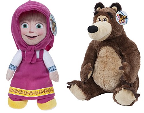 Masha y el Oso set peluches