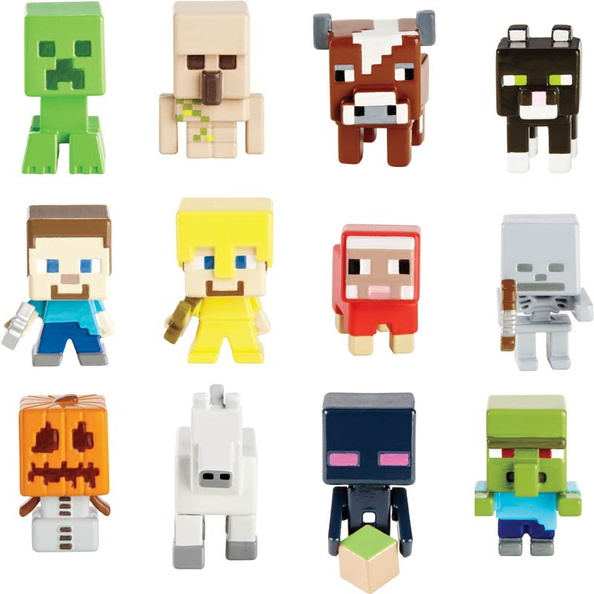 Minecraft pack 6 animales - vista alternativa