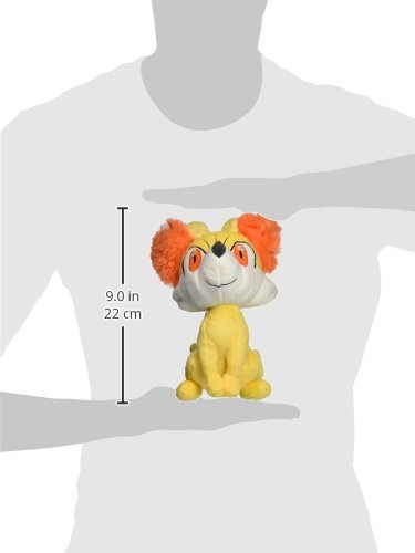 Pokémon peluche Fennekin 22 cm - vista alternativa