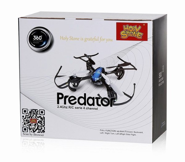 Predator helicóptero RC Holy Stone - vista alternativa