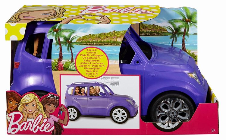 Barbie automóvil todocamino DVX58 - vista alternativa