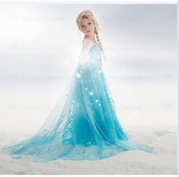 Frozen Elsa disfraz cosplay - vista alternativa