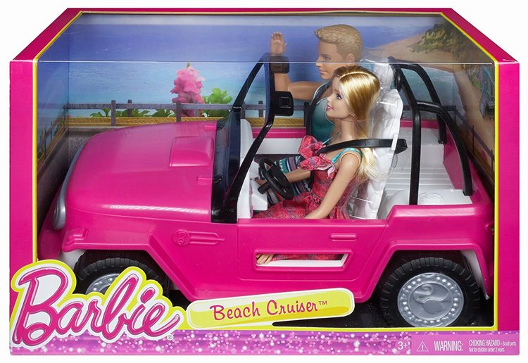 Barbie auto playa CJD12 - vista alternativa