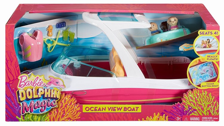 Barbie yate con perritos FDB82 - vista alternativa