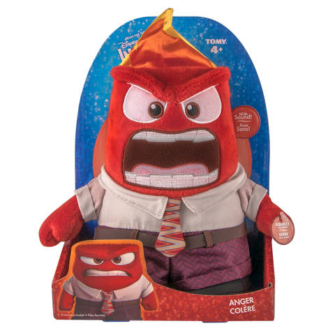 Intensa-mente peluche Furia Tomy - vista alternativa
