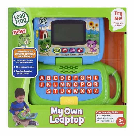 LeapFrog mi leaptop - verde - vista alternativa