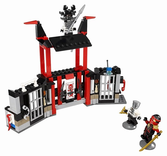 Lego Ninjago huida prisión kryptorium - vista alternativa