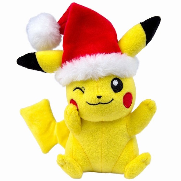 Pokemon peluche Santa Pikachu