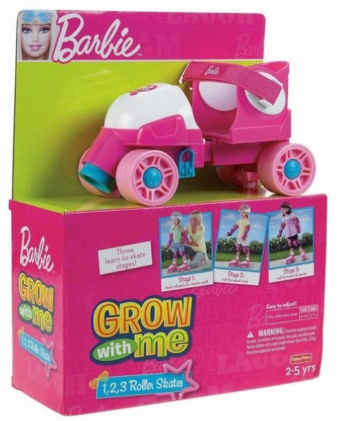 Barbie crece conmigo patines V7621 - vista alternativa