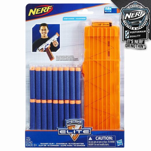 Nerf Elite dardos y abastecedor - vista alternativa