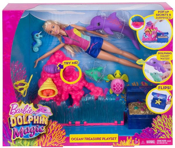 Barbie tesoro submarino FCJ29 - vista alternativa
